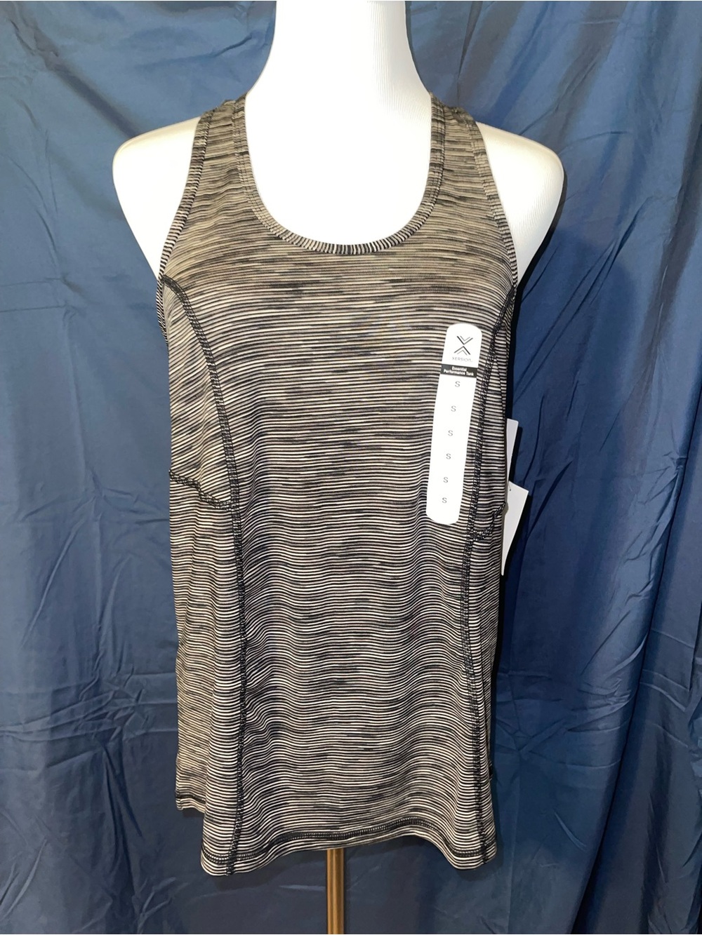 Xersion Essential Performance Striped Racerback Tank